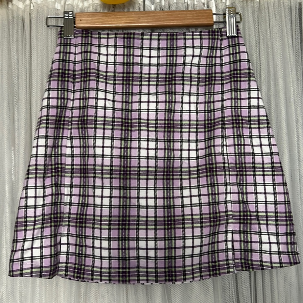 Plaid Skirt